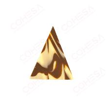 CHOCOLATE TRIÁNGULO MÁRMOL 45X35MM ENVASE 640GR 350 UNIDADES