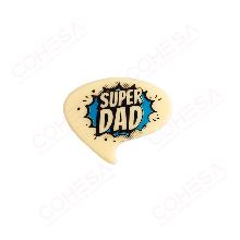 CHOCOLATE COMIC SUPER DAD 36X45MM ENVASE 72 UNIDADES