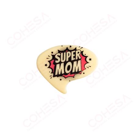 CHOCOLATE COMIC SUPER MOM 36X45MM ENVASE 72 UNIDADES