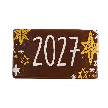 CHOCOLATE RECTANGULAR 2027 3LAM 54X29MM 60UDS.