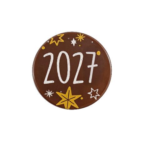 CHOCOLATE REDONDO  2027 3 LAM 30MM 135 UDS.
